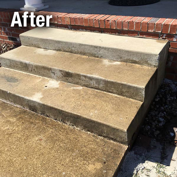 Charleston Concrete Step Repair - After
