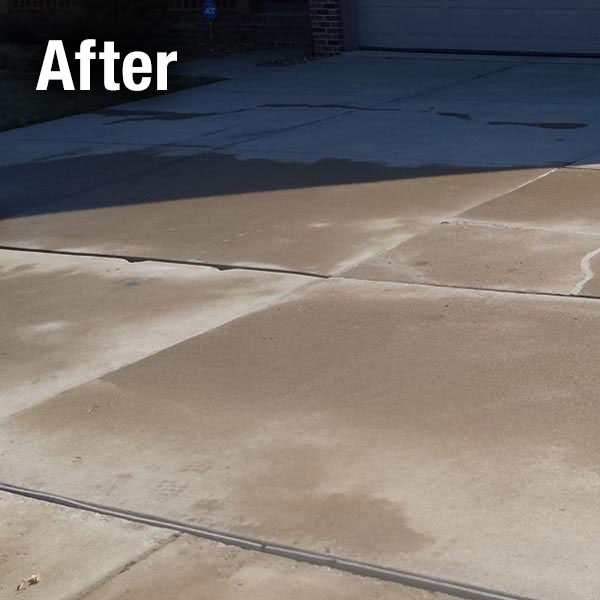 A-1 Concrete Charleston Driveway Leveling After